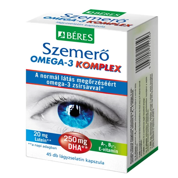 Béres Szemerő + Omega-3 Komplex Lágyzselatin Kapszula 45x
