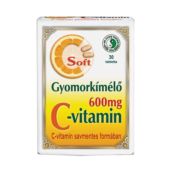 DR. CHEN SOFT C-VITAMIN -GYOMORKÍMÉLŐ- FILMTABLETTA - 30DB