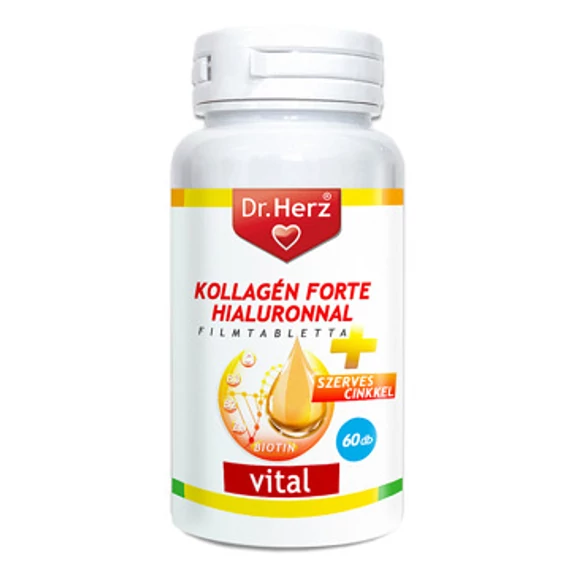 Dr. Herz Kollagén Forte Hialuronnal 60 db tabletta