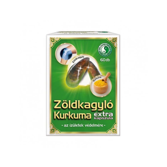 Zöldkagyló Kurkuma Extra Kapszula DR.CHEN