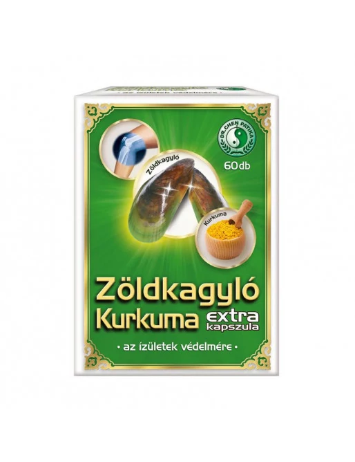 Zöldkagyló Kurkuma Extra Kapszula DR.CHEN